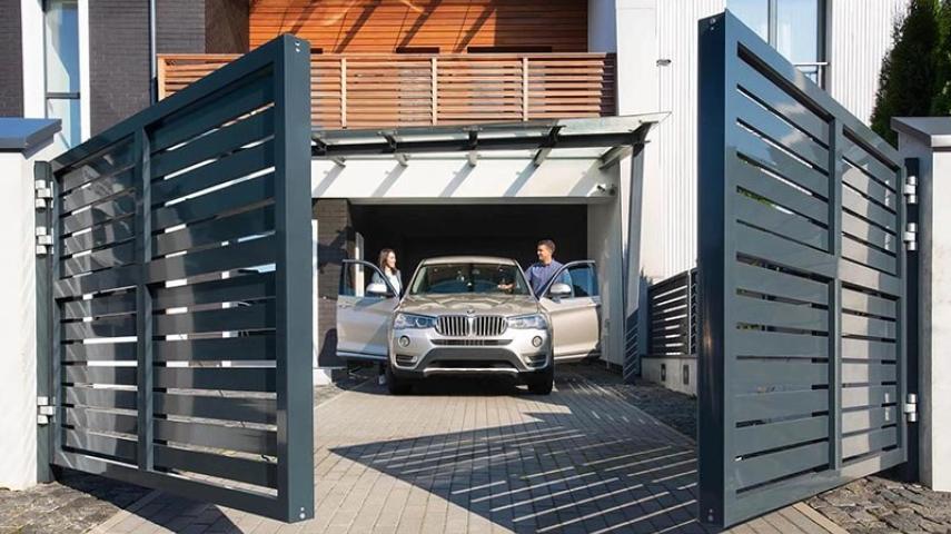 распашные ворота в Кисловодске